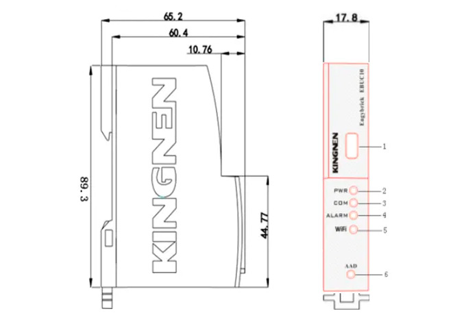 EBUC10 Communication & Voltage Module