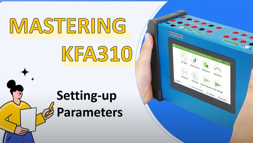 Maîtrise KFA310: Paramètres de configuration